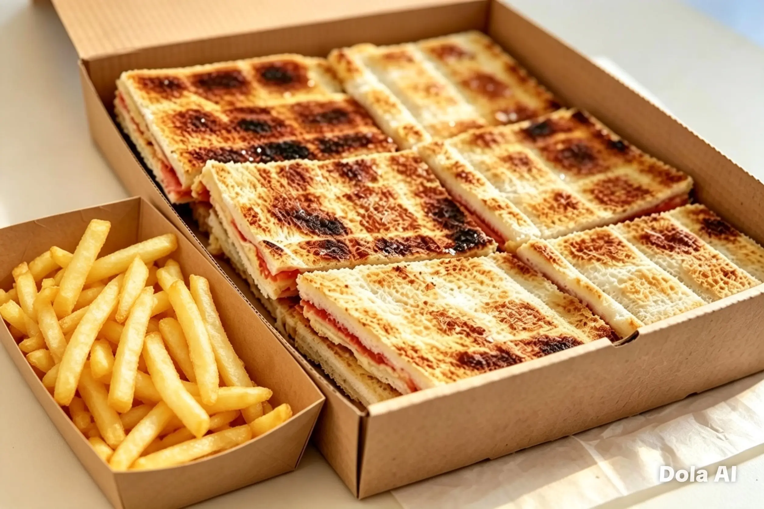 01) CARLITOS COMúN + PAPAS FRITAS 